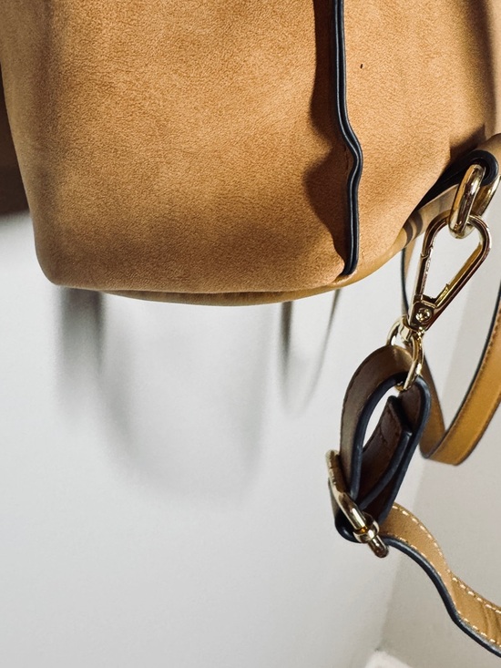 Nanette Lepore Cognac color Mini Vegan leather backpack purse - Picture 5 of 11